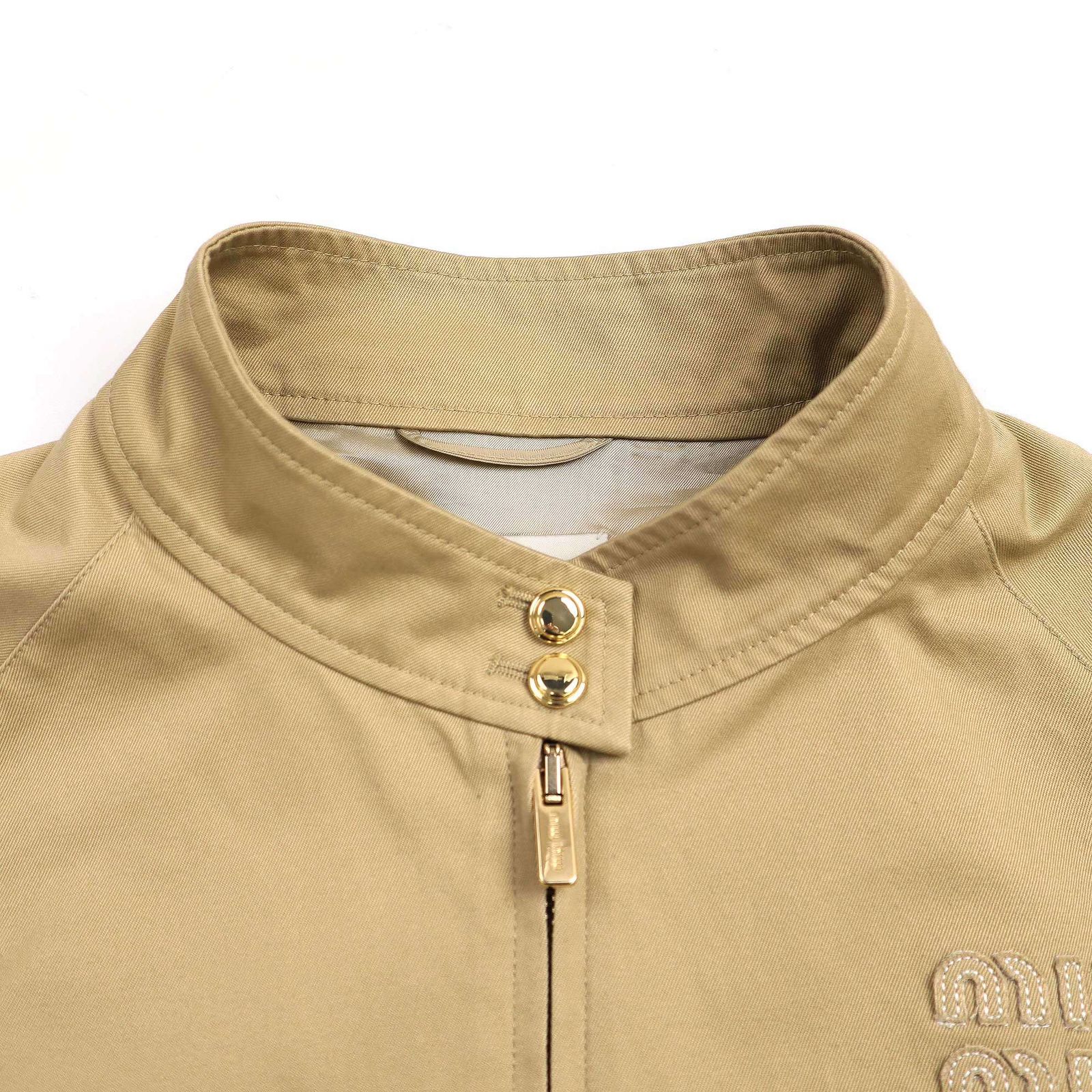miu miu ミュウミュウ 23AW Cord Chino Blouson Jacket チノ