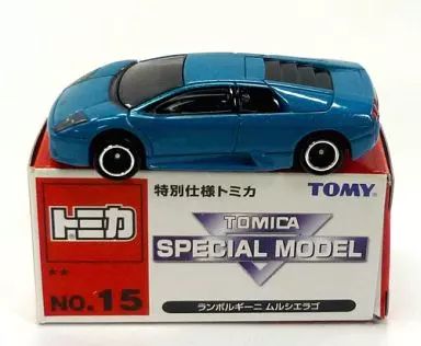 ミニカー 1|62 ランボルギーニ ムルシエラゴ ブルー 特別仕様トミカ No.15