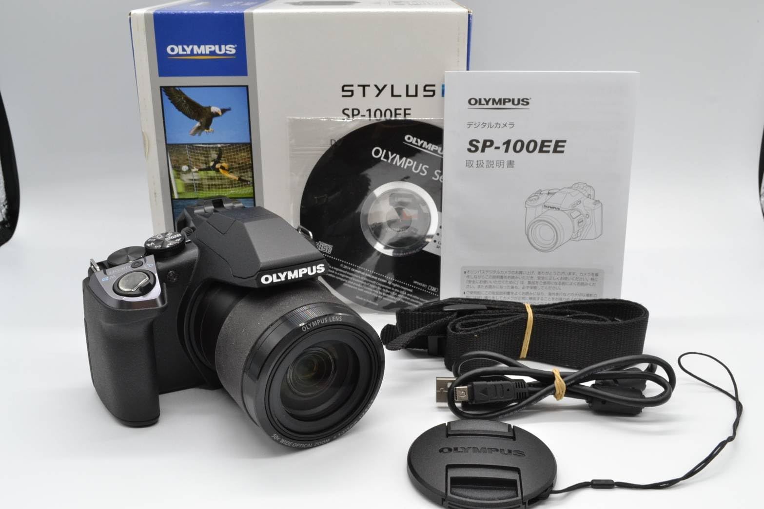 OLYMPUS デジタルカメラ STYLUS SP-100EE 世界初ドットサイト照準器搭載 光学50倍ズーム 