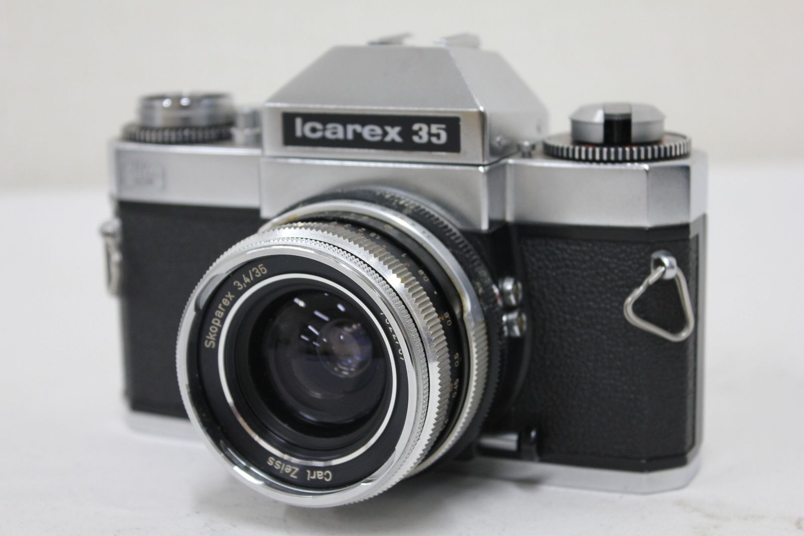 返品保証 ツァイスイコン Zeiss Ikon Icarrex 35 Carl Zeiss Skoparex 35mm F3.4 カメラ e3061