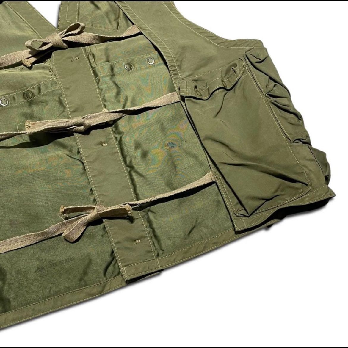 40s C-1ベスト 米軍実物　vintage ヴィンテージアメリカ軍 C1 米軍実物 40s 50s 空軍 ミリタリーベスト ヴィンテージ C1 アメリカ