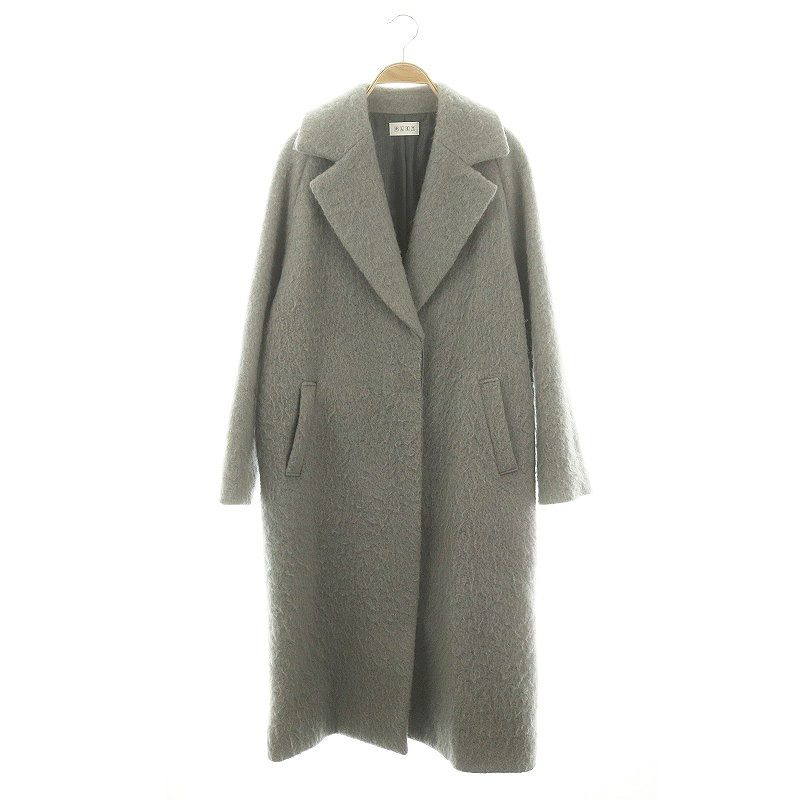 PLST プラステ シャギーチェスターコート グレー 新品タグ付】 PLST