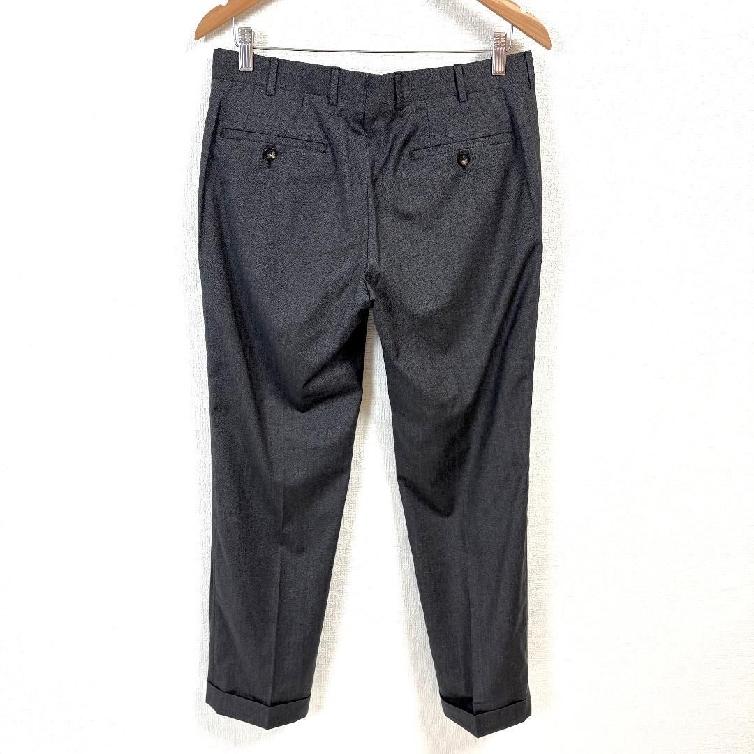 DEI FILZI メンズスーツセットアップ 46 ダークグレー 無地 KANDAIZUMI_COM