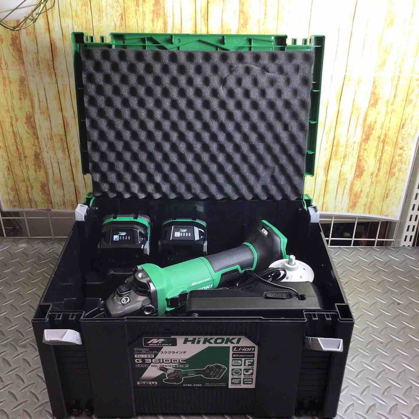 ハイコーキ HIKOKI 旧 日立工機 100mmコードレスディスクグラインダ G3610DC 2XPZ 川崎店