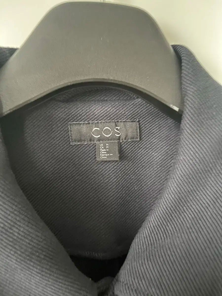 Cos コットン ツイル ジャケット ネイビー M KANDAIZUMI_COM