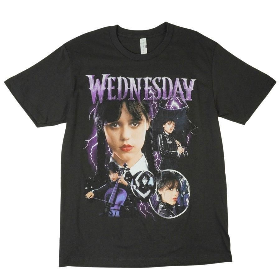 WEDNESDAYウェンズデイTシャツ サイズ有ネットフリックス - メルカリ