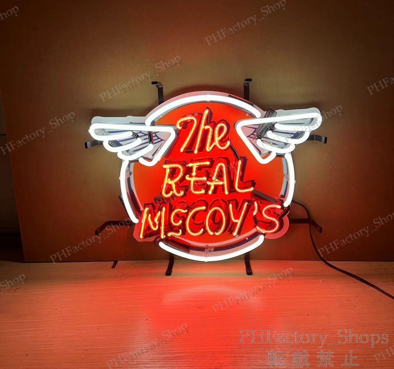 The Real Mecoy's」 ネオンサイン ネオン看板 ネオン管