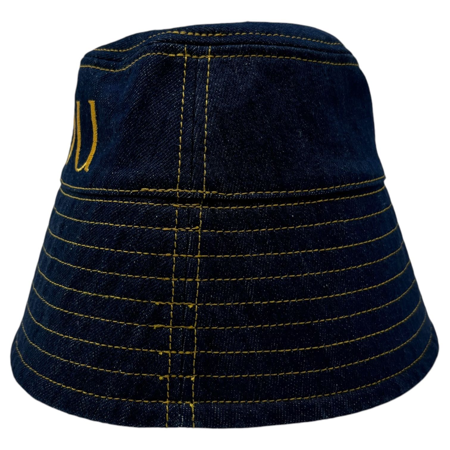 PATOU(パトゥ) Cotton denim PATOU bucket hat コットン デニム パトゥ