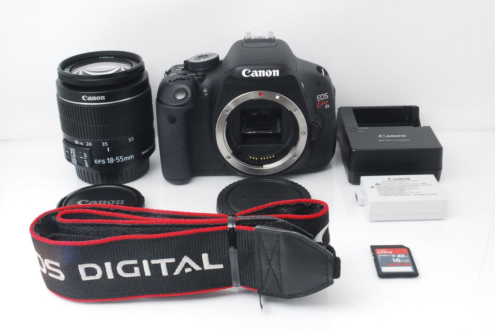 Canon Kiss X5 標準ズームレンズセット 一眼レフカメラ 初心者向け EOS Kiss キヤノン Canon X5 EF-S 18-55mm 標準 レンズセット 手振れ