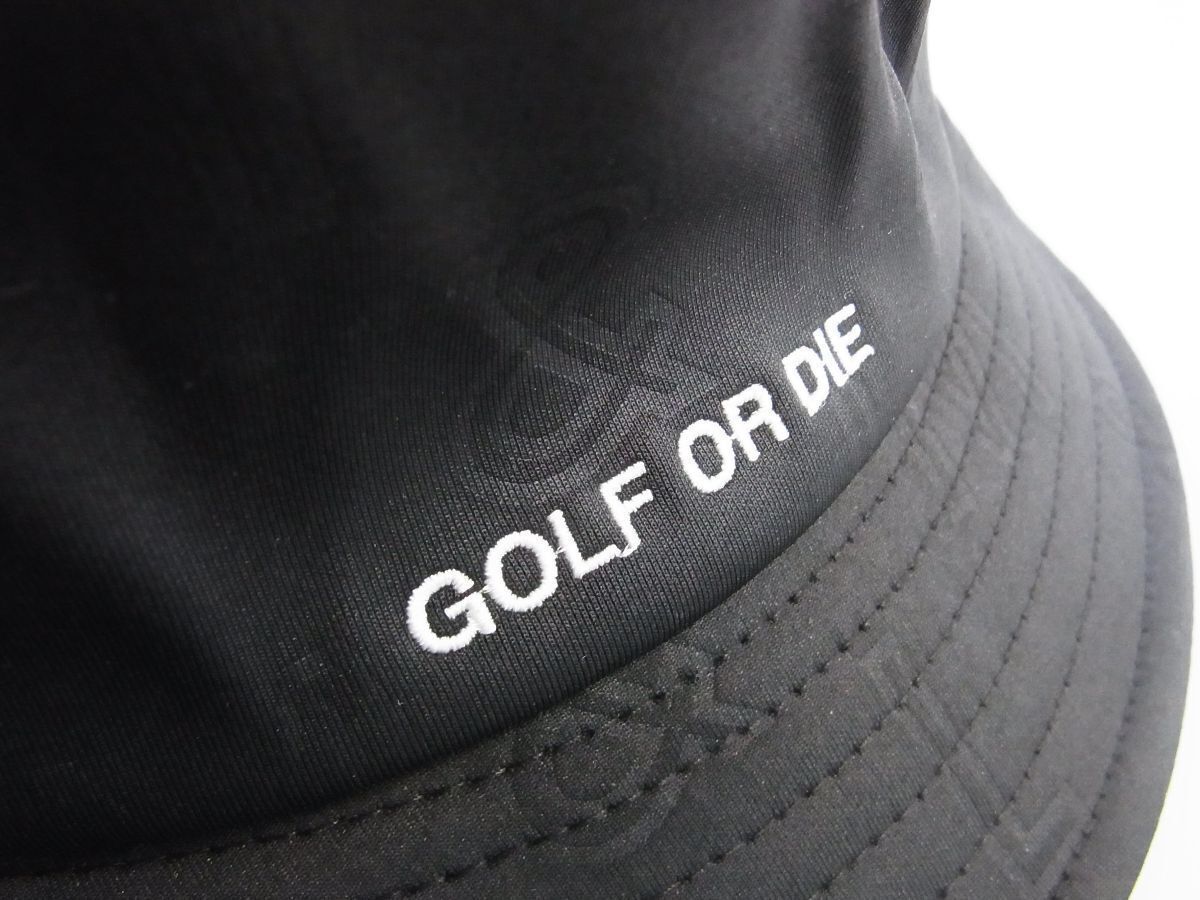 韓国限定モデル☆MARK&LONA マーク&ロナ☆ラバーロゴバケットハット☆M