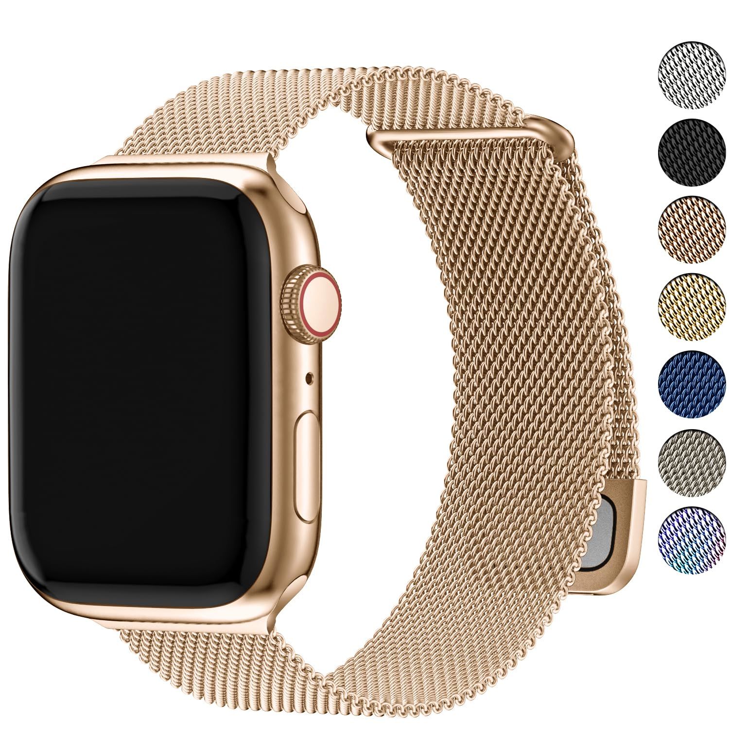 Apple Watch Series 9 - 45mm ゴールドミラネーゼループ（全6色 