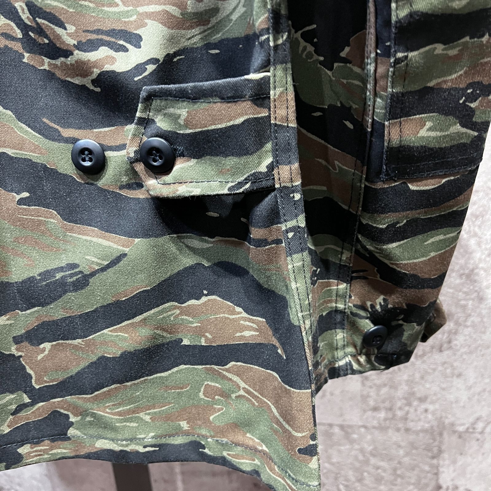 美品 90'S USA製 ROTHCO タイガーストライプ BDUジャケット XS ロスコ