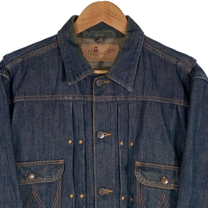 Wrangler ラングラー 111MJ 復刻 デニムジャケット インディゴ Wrangler ラングラー 111MJ 復刻 デニムジャケット インディゴ
