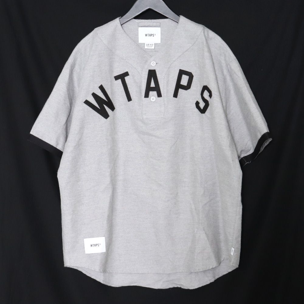 未使用品 WTAPS 22SS ベースボールシャツ 02 WTAPS ベースボールシャツ サイズ2 - メルカリ