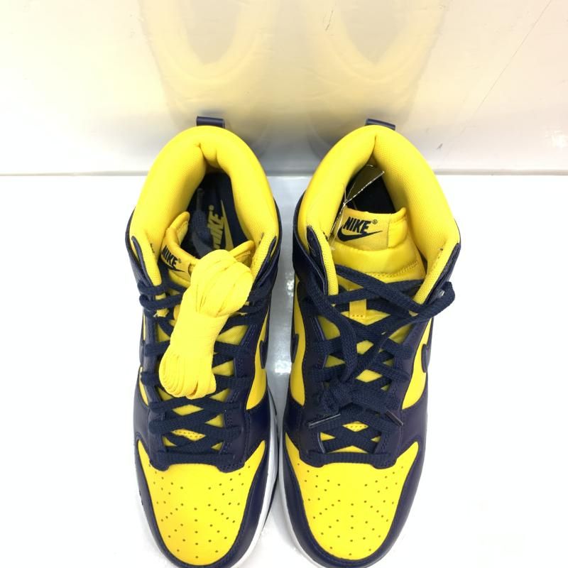 中古】NIKE DUNK HIGH RETRO SE Michigan 27.0cm HF3143-700