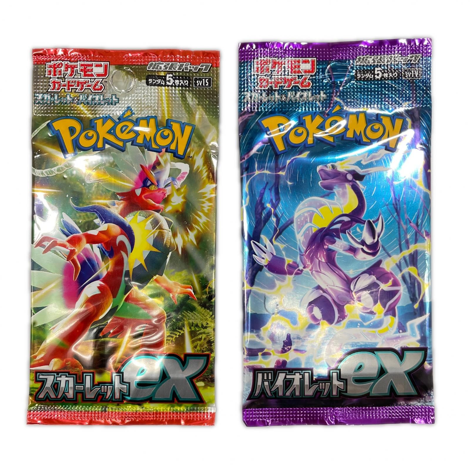 ポケモン - ポケカ　vstarユニバース　スカーレットex 拡張パック「スカーレットex」「バイオレットex」｜ポケモン