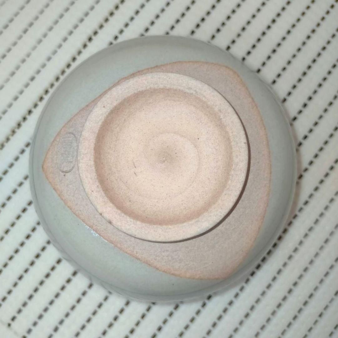 雲鶴図 尾戸窯 土居庄次作 共箱 抹茶碗 茶道具 青布 - メルカリ