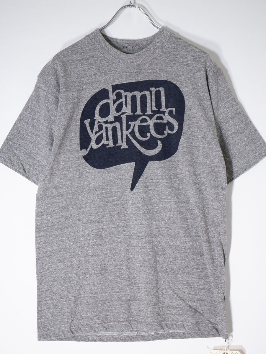 ジャクソンマティスJACKSON MATISSE 2021AW damn yankees Tシャツ新品【M】【MTSA66364】