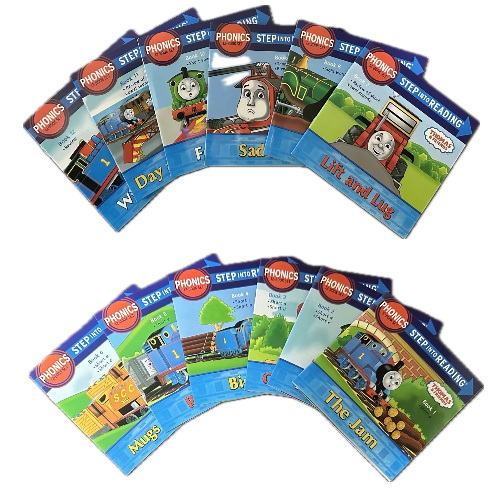 新品 機関車トーマス Thomas and friends Phoics 英語絵本