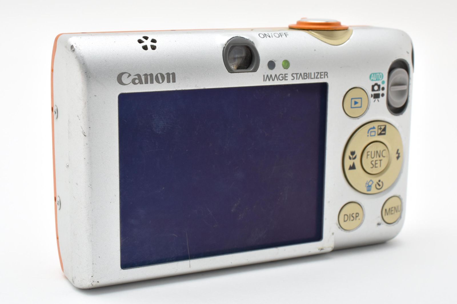 難あり Canon Ixy Digital 110 is オレンジ バッテリー
