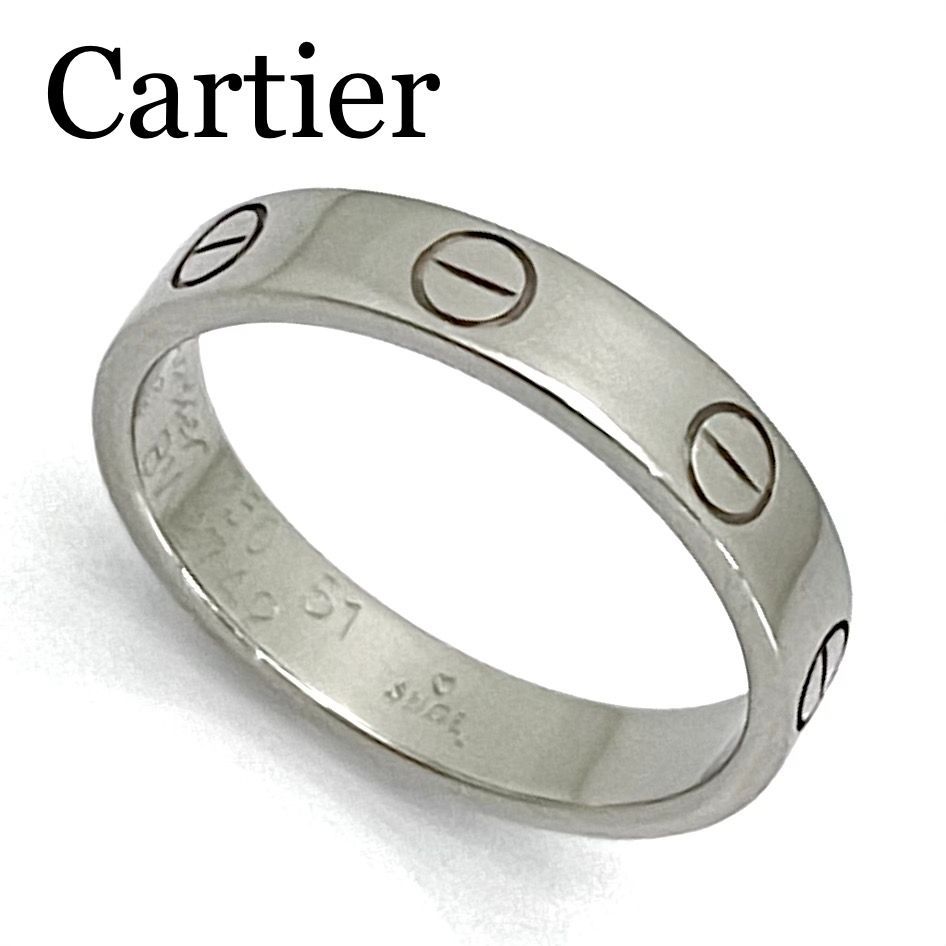 Cartier / カルティエ ミニラブリング WG #   メルカリShops