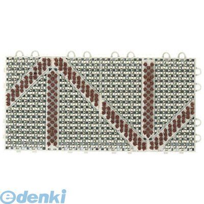 【新品・7営業日以内発送】【個数：1個】山崎産業 F127HKBE 【屋外用マット】エバックブラシハードマットYA 本駒 ベージュ【沖縄離島販売不可】