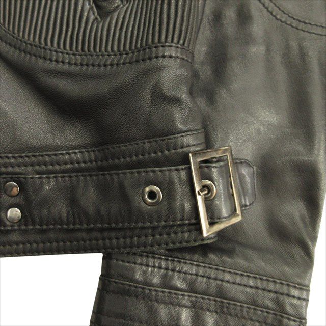美品■ドルチェ&ガッバーナ　ラムレザー　ライダースジャケット　シングル　黒　50 楽天市場】未使用品□DOLCE&GABBANA ドルチェ＆ガッバーナ