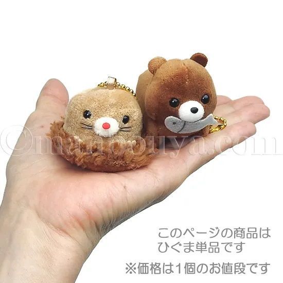 nommi 熊、青熊、豚 チンチラ クマのぬいぐるみ ゴールド