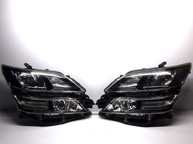 ヴェルファイア ヘッドライト左右 HID AFS付 ANH20 25 58-24 6 コーティング 250927231