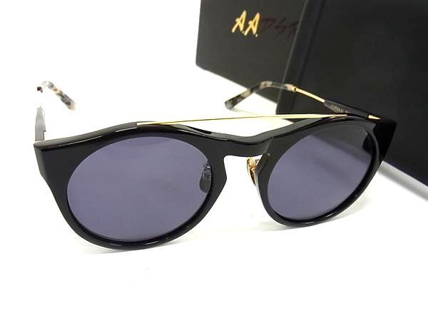 新品未使用 A.D.S.R. エーディーエスアール ALSINA01 サングラス メガネ 眼鏡 メンズ ブラック系 AT5791