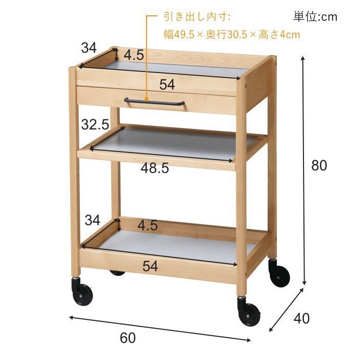 サイドワゴン 作業台