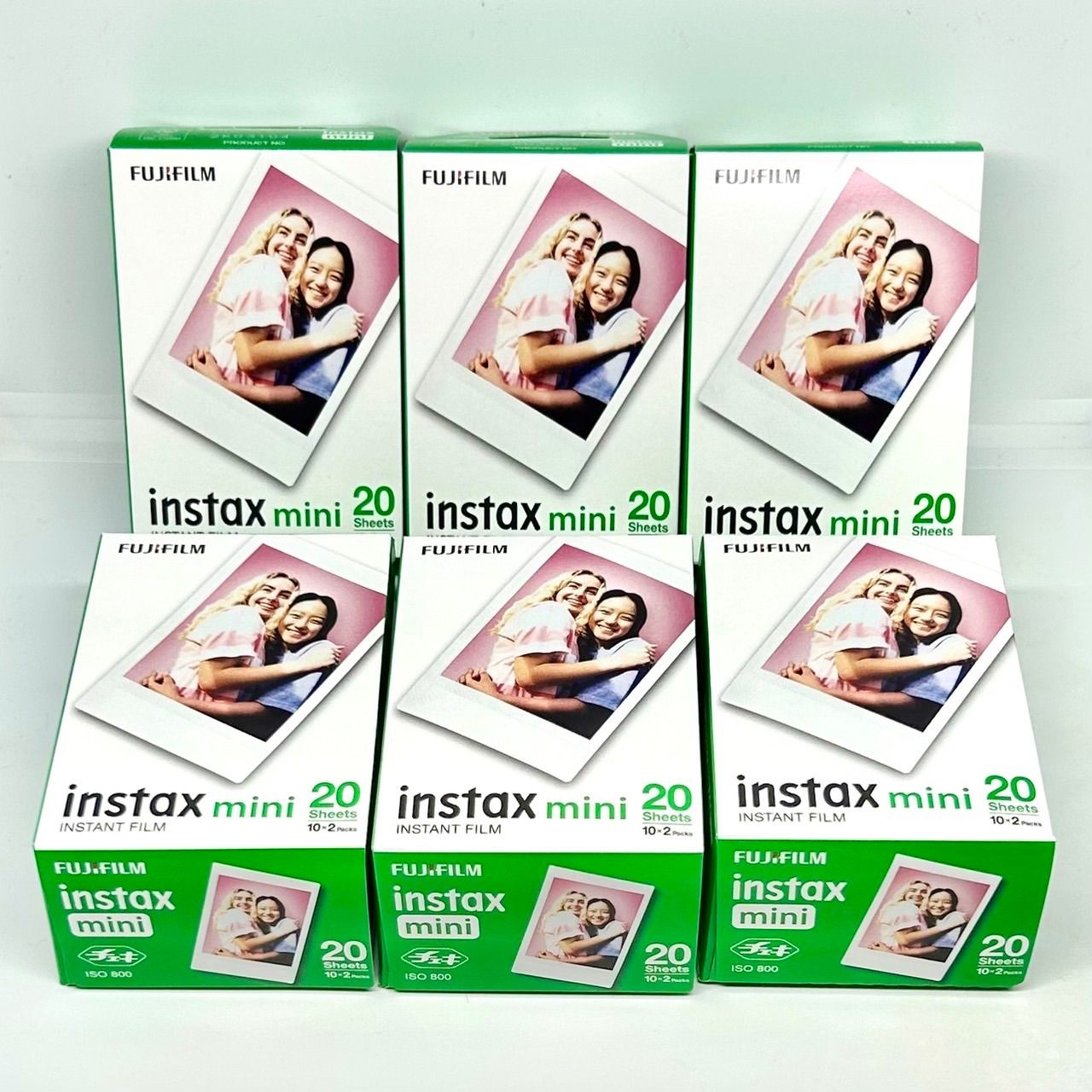 FUJIFILM インスタントフィルム instax mini 20枚入り × 6個セット 計120枚 期限2027年2月