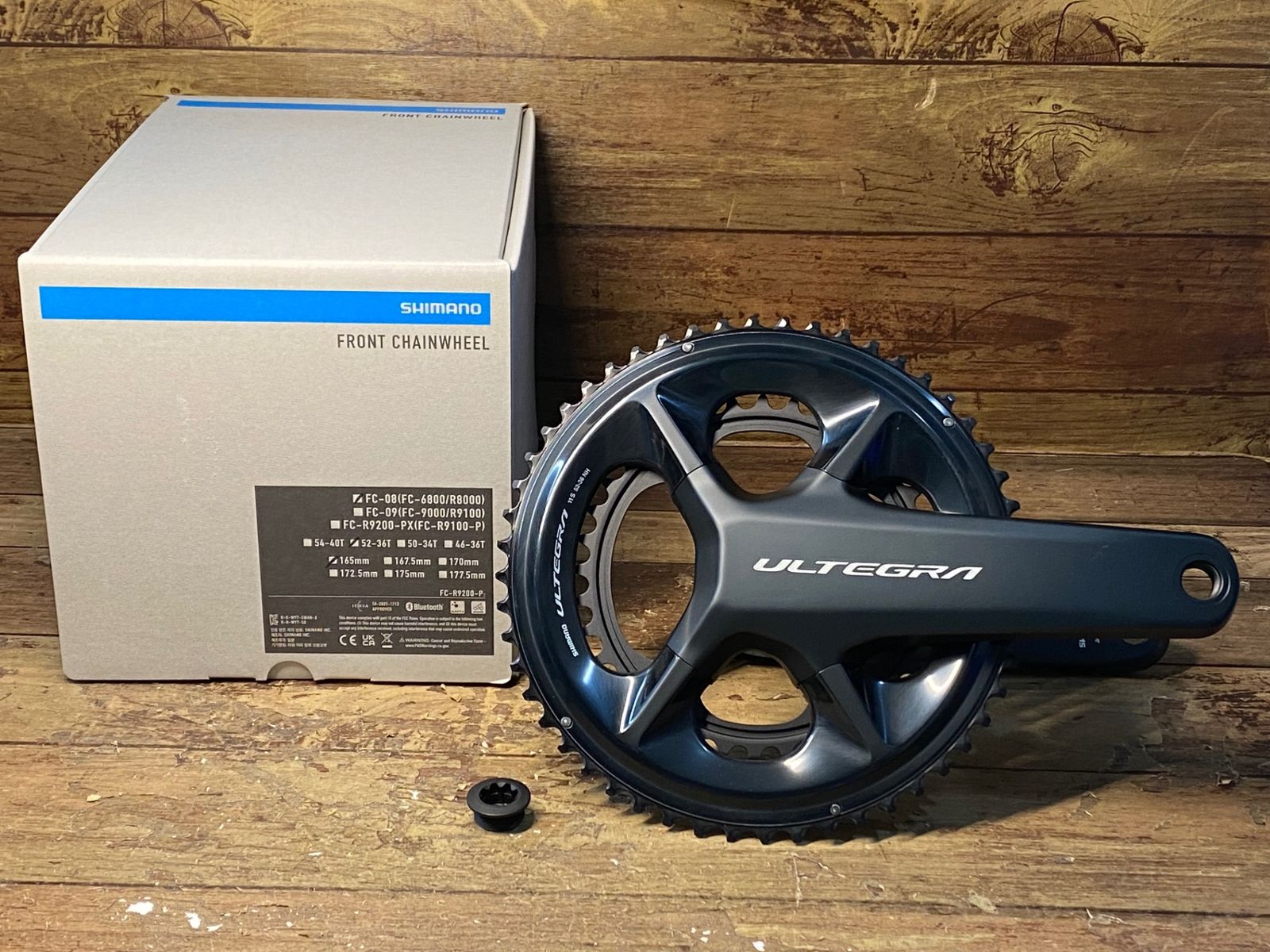 シマノ アルテグラ クランク FC-08 52-36T 172.5mm 11S HZ013 シマノ