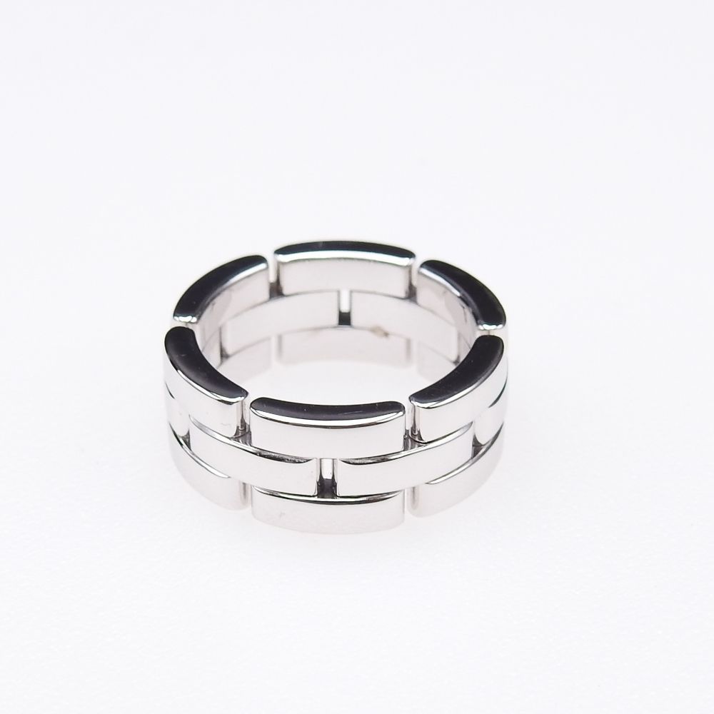 750 K18WG Cartier マイヨンパンテールリング #50 9号