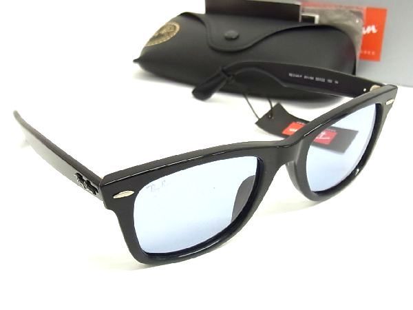 ■新品■未使用■ Ray-Ban レイバン RB2140-F 901/64 52□22 150 1N ウェイファーラー サングラス メガネ 眼鏡 ブラック系 AM9341