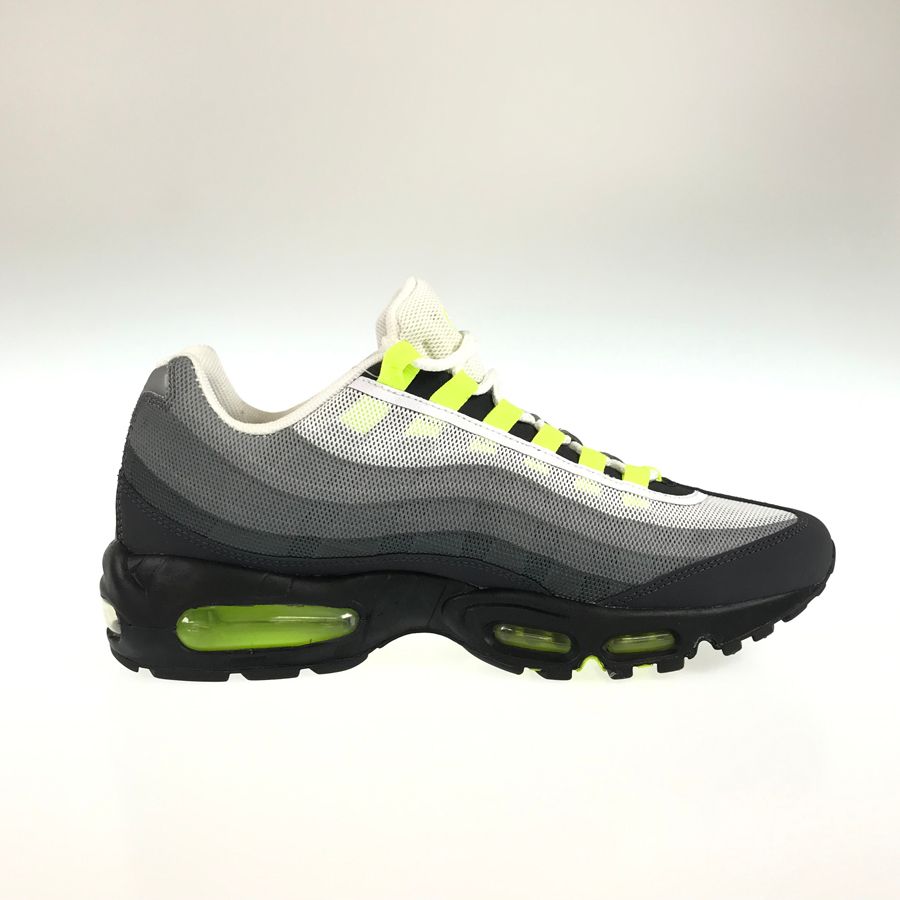 Nike Air Max 95 グレー/イエロー 国内3月26日発売予定】 ナイキ エアマックス95 パッチ クール