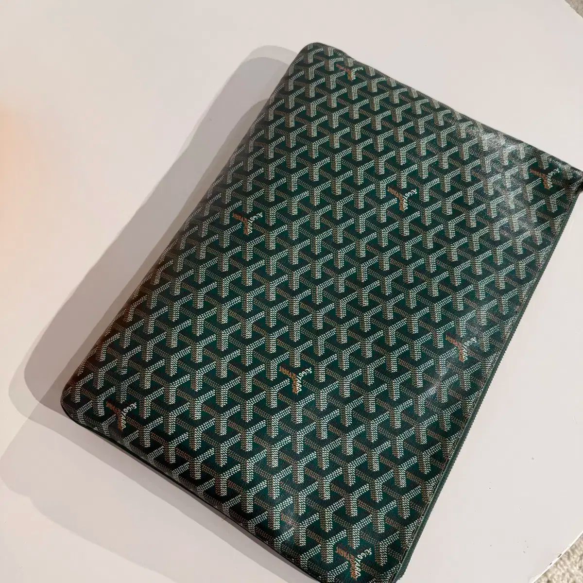 ゴヤール　クラッチバック　バック　緑 グリーン（緑）系 GOYARD(ゴヤール) クラッチバッグ(メンズ