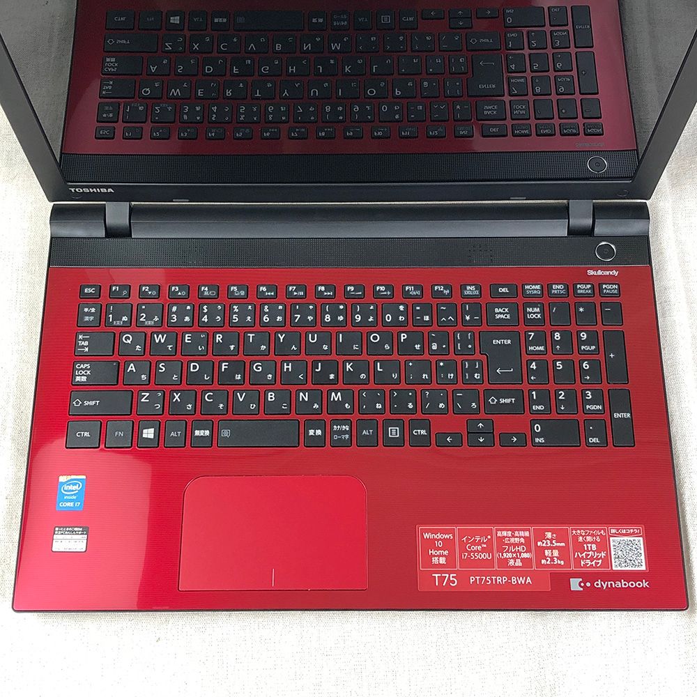東芝 - 東芝ノートdynabook PT75TRP-BWA キーボード＆光学ドライブ新品 Amazon.co.jp: PT75TRP-BWA [dynabook T75/TR (モデナレッド