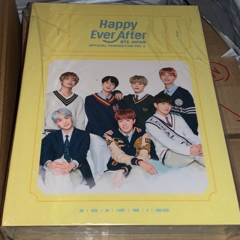 BTS JAPAN OFFICIAL FANMEETING VOL 4 [Happy Ever  After](初回限定生産)【Blu-ray】ブルーレイ【商品情報欄をご一読下さい】【新品未開封】4988031314371