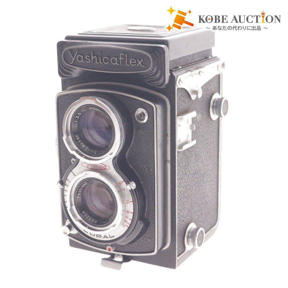 □ 元箱・ケース付 ヤシカ ヤシカフレックス モデルC 二眼レフ