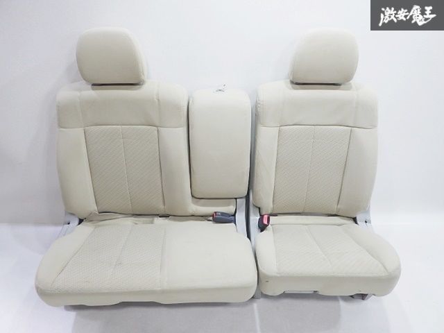 三菱 純正 CV5W デリカD5/D:5 前期 4WD ガソリン車 フロント シート セカンドシート 座席 2列目 2脚 左右セット 即納