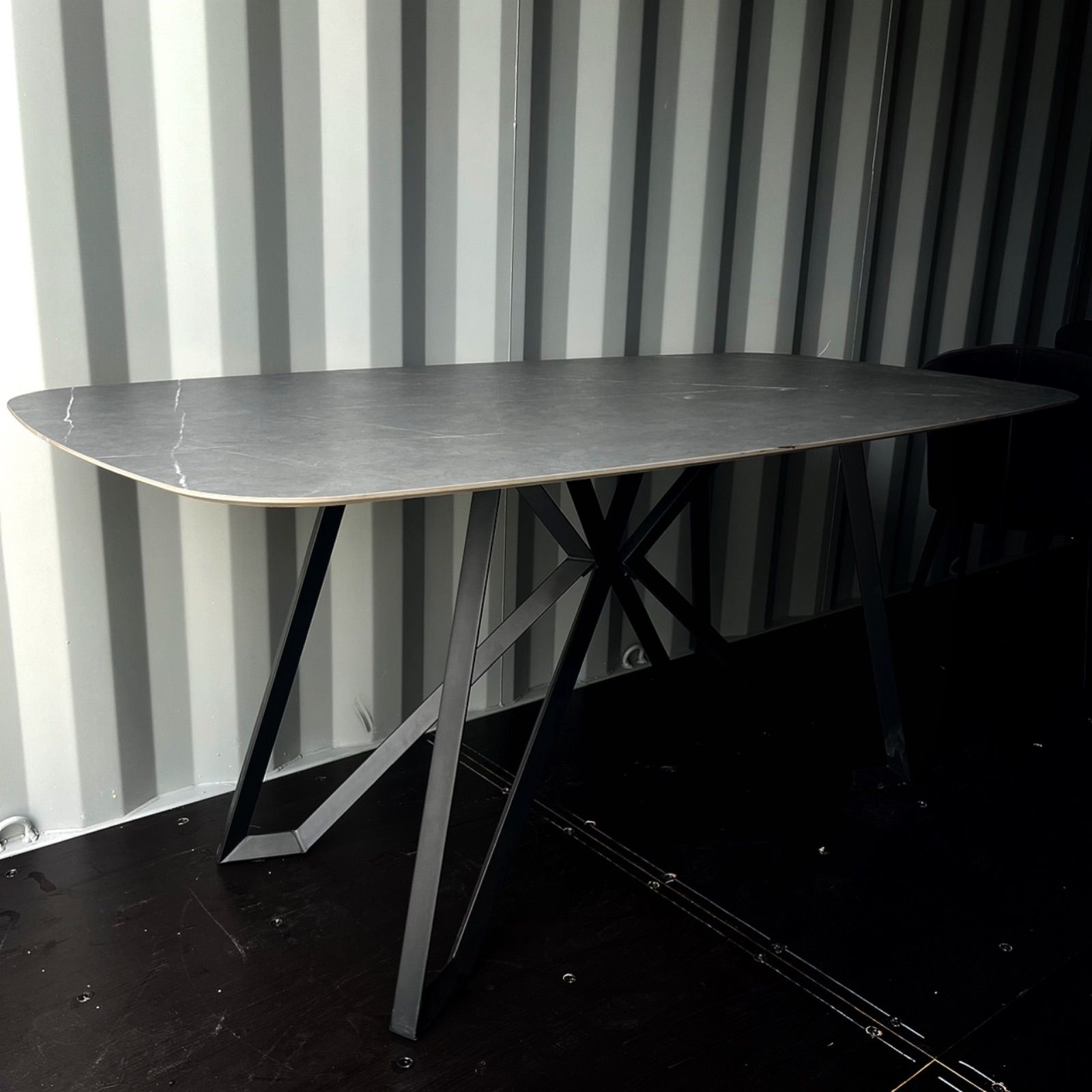 取付無料！クラスティーナ セラミック天板 大理石風ダイニングテーブル