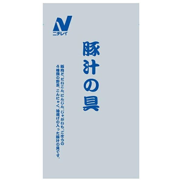 ニチレイフーズ 豚汁の具 2500g×4袋入× 2ケース ｜ レトルト食品 とんじる とん汁 味噌汁の具