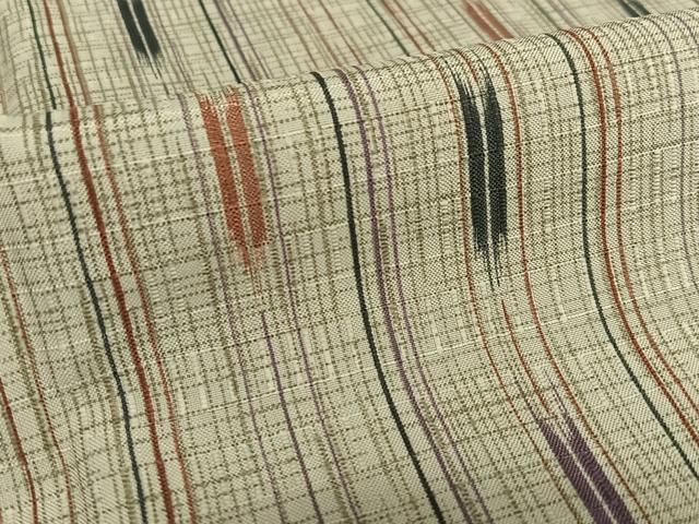 平和屋着物●小紋　矢羽間道　縞　洗える着物　AAAY0231zg 平和屋着物○小紋 矢羽間道 縞 洗える着物 AAAY0231zg 平和屋着物