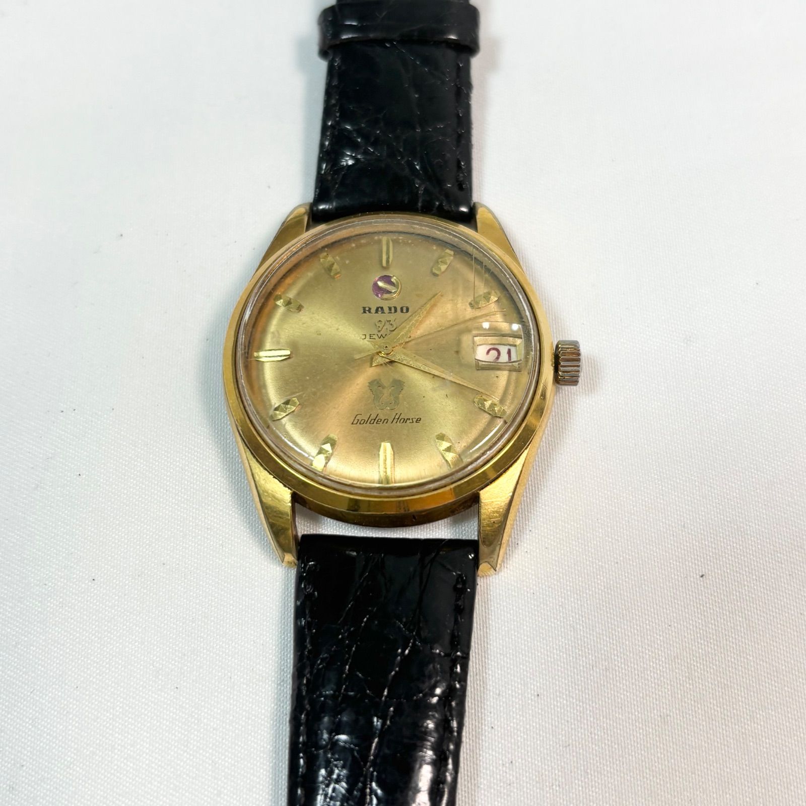 RADO 古いラドー自動巻き/ゴールデンホース/GOLDEN HORSE SPORT稼動品 