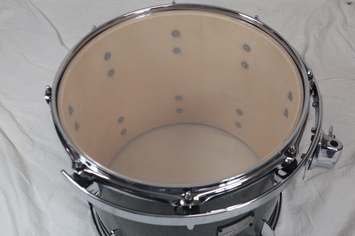 CANOPUS YAIBA2 Birch 14x12TT Yaiba Gray Sparkle リムズ付き