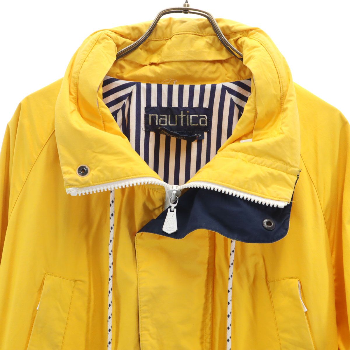NAUTICA ノーティカ 90s オールド マウンテンパーカー S イエロー 