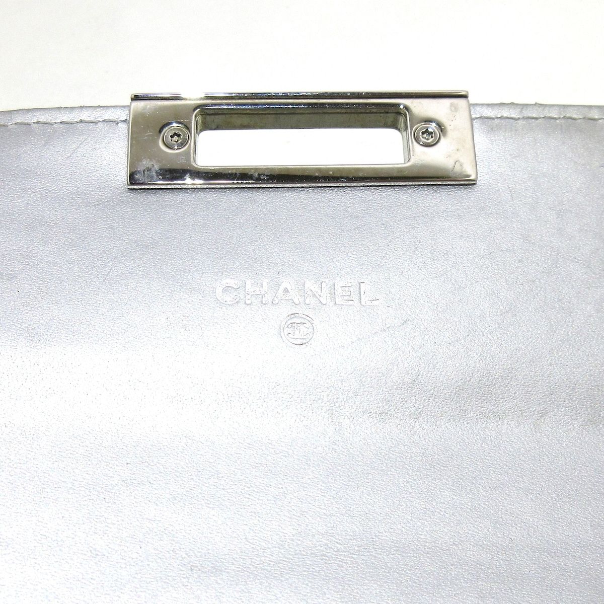 CHANEL(シャネル) 長財布 ココロック/マトラッセ シルバー シルバー  