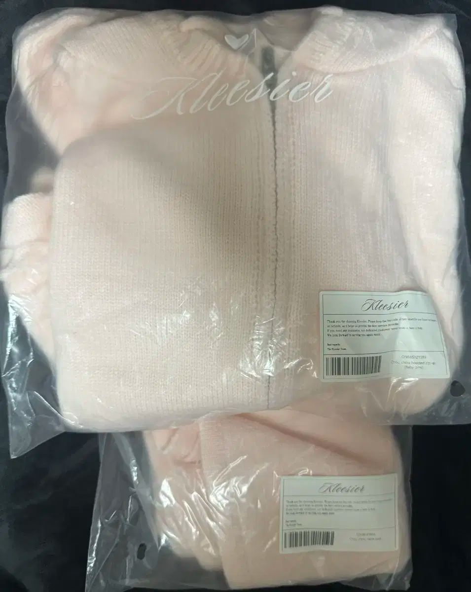 新作登場! クリシアー Chou chou cable ピンク セット