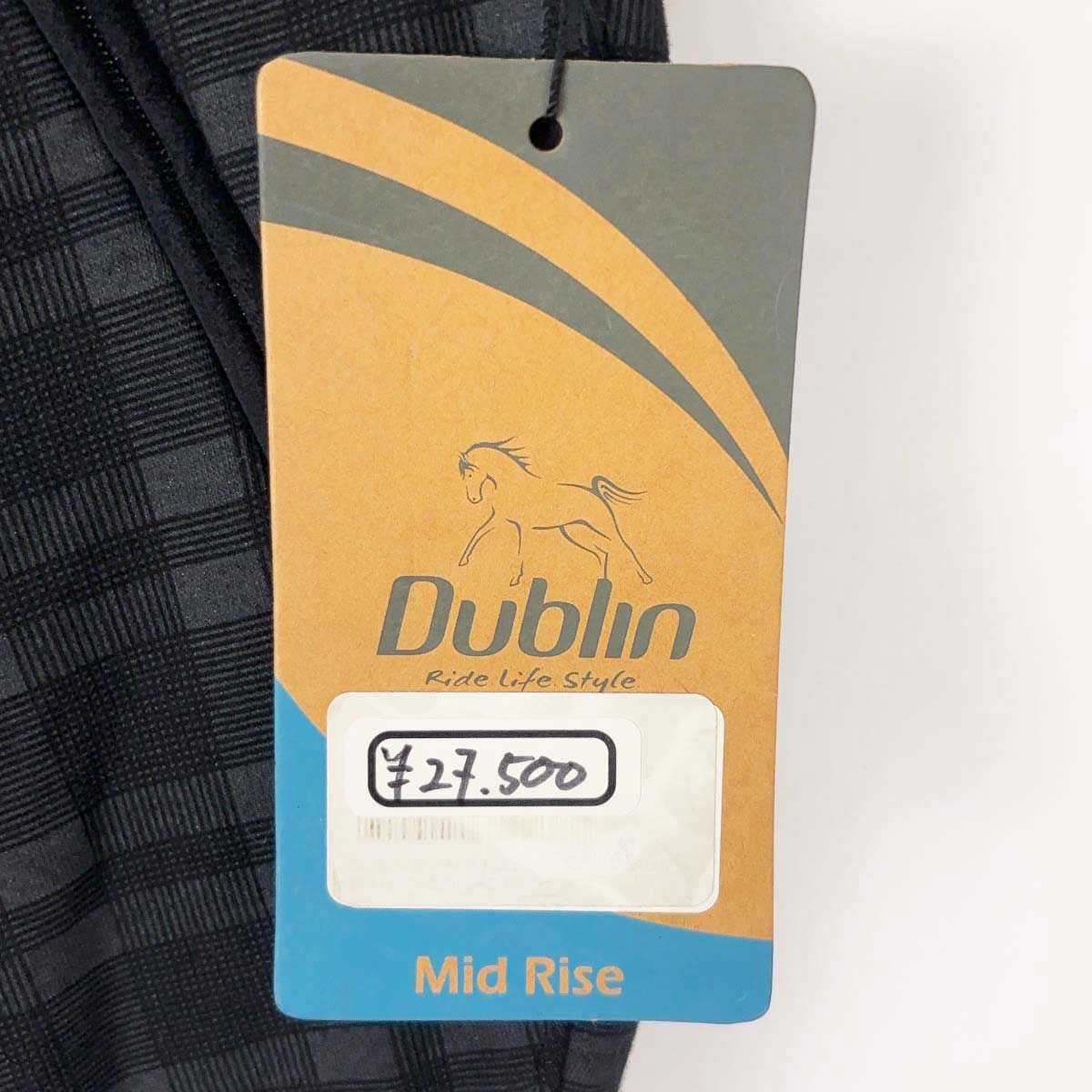 Dublin ダブリン SUPAFIT キュロット チェック 36 ブラック レディース 乗馬 馬術 Dublin ダブリン SUPAFIT キュロット チェック 36 ブラック